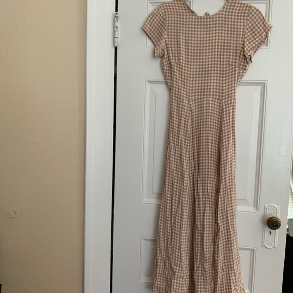 Urban outfitters checkered dress